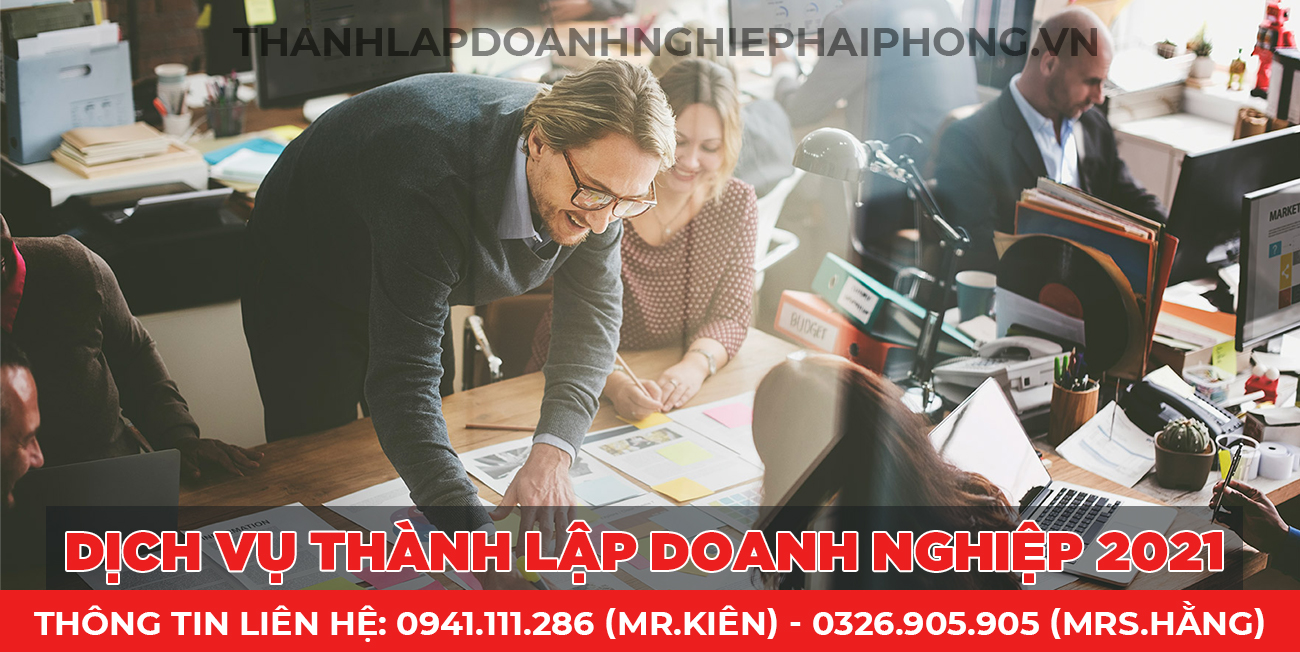 Dịch vụ thành lập công ty 2021